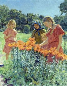 Sammeln Sie die Blumen Sammeln Sie die Blumen