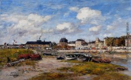 Der Hafen von Trouville, Ebbe Der Hafen von Trouville, Ebbe