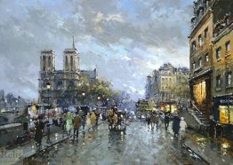 Notre Dame Quai Saint Michel Notre Dame Quai Saint Michel