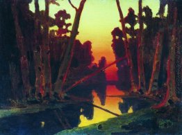 Sonnenuntergang im Wald Sonnenuntergang im Wald