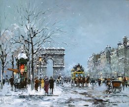 Champs Elysees, Winter Champs Elysees, Winter