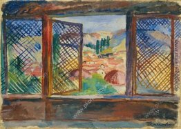 Bachtschissarai. Blick vom Turm der Falknerei. Bachtschissarai. Blick vom Turm der Falknerei.