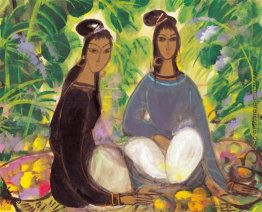 Junge Südliche Mädchen Junge Südliche Mädchen