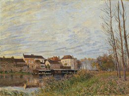 Abend in Moret, Ende Oktober Abend in Moret, Ende Oktober