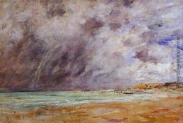 Le Havre. Stürmische Himmel über der Mündung. Le Havre. Stürmische Himmel über der Mündung.