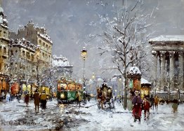Place de la Madeleine, Winter Place de la Madeleine, Winter