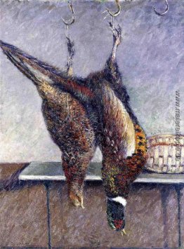 Zwei Hänge Fasanen Zwei Hänge Fasanen