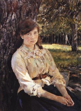 Mädchen, das im Sonnenlicht (Porträt von M. Simonovich) Mädchen, das im Sonnenlicht (Porträt von M. Simonovich)
