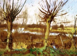 Landschaft mit Bäumen, Calcot-on-the-Thames Landschaft mit Bäumen, Calcot-on-the-Thames
