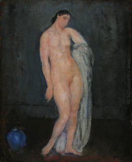 Akt mit blauen Vase Akt mit blauen Vase