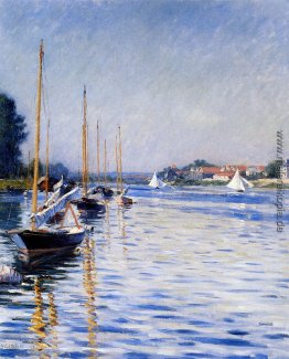 Boote auf der Seine Boote auf der Seine