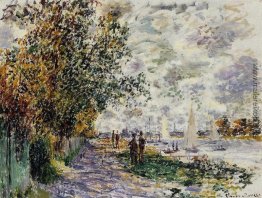 Das Riverbank in Petit-Gennevilliers Das Riverbank in Petit-Gennevilliers