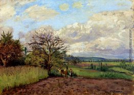Landschaft mit Cowherd Landschaft mit Cowherd