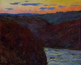 Tal der Creuse, Sunset Tal der Creuse, Sunset
