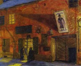 Vilnius. Nächtliche Szene. Vilnius. Nächtliche Szene.