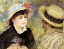 Bootfahren Paar (Aline Charigot und Renoir) Bootfahren Paar (Aline Charigot und Renoir)