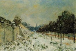 Schnee in Marly le Roi Schnee in Marly le Roi