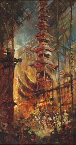 Balinesischen Zeremonie Balinesischen Zeremonie