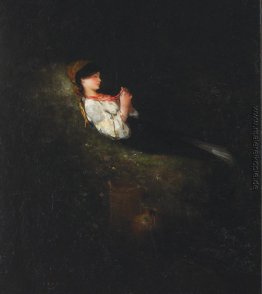 Mädchen mit roten Perlen Mädchen mit roten Perlen