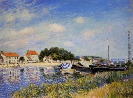 Die Banken des Loing in Saint Mammes Die Banken des Loing in Saint Mammes