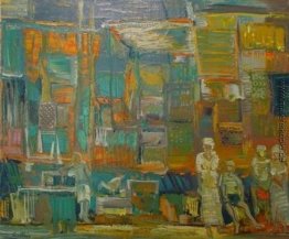 Graffiti-Straßen-Szene Graffiti-Straßen-Szene