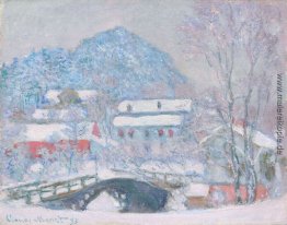 Norwegen, Sandviken Dorf im Schnee Norwegen, Sandviken Dorf im Schnee