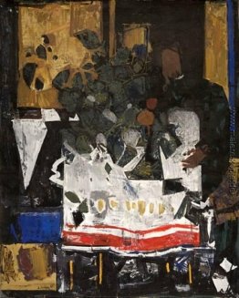 Stilleben mit Figur Stilleben mit Figur