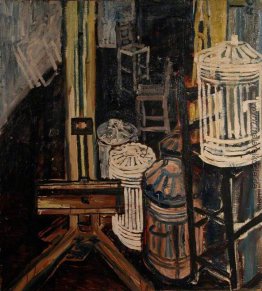 Mülltonnen im Studio Mülltonnen im Studio