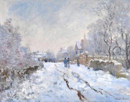 Schnee-Szene bei Argenteuil Schnee-Szene bei Argenteuil