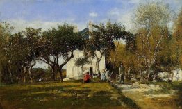 Fervaques, Garten und Haus von Monsieur Jacuette Fervaques, Garten und Haus von Monsieur Jacuette