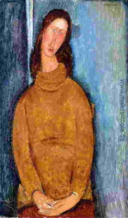 Jeanne Hébuterne in einem gelben Jumper Jeanne Hébuterne in einem gelben Jumper