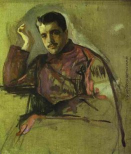 Porträt von Sergei Diaghilev Porträt von Sergei Diaghilev