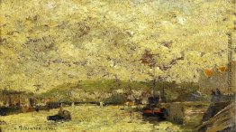 Die Seine bei Rouen Die Seine bei Rouen