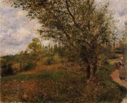 Pontoise Landschaft, durch die Felder Pontoise Landschaft, durch die Felder