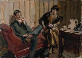 The Little Tea Party Nina Hamnett und Roald Kristian The Little Tea Party Nina Hamnett und Roald Kristian