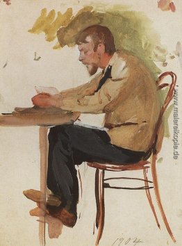 Porträt von Boris Serebryakov Porträt von Boris Serebryakov