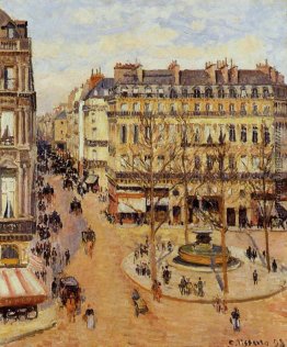 Rue Saint Honore Morning Sun Effect, Place du Theatre Francais Rue Saint Honore Morning Sun Effect, Place du Theatre Francais
