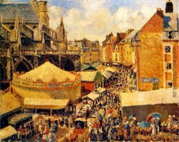 Die Messe in Dieppe, sonniger Morgen Die Messe in Dieppe, sonniger Morgen