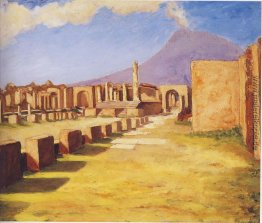 Vesuv, von Pompeji Vesuv, von Pompeji
