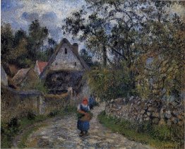 Das Dorf-Pfad - strohgedeckten Hütten in Valhermeil Das Dorf-Pfad - strohgedeckten Hütten in Valhermeil
