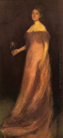 Rose und Grün: Die Iris - Porträt von Fräulein Kinsella Rose und Grün: Die Iris - Porträt von Fräulein Kinsella