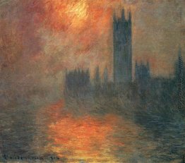Houses of Parliament, Sunset Houses of Parliament, Sunset