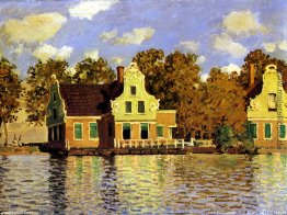 Häuser auf dem Fluss in Zaandam Zaan Häuser auf dem Fluss in Zaandam Zaan