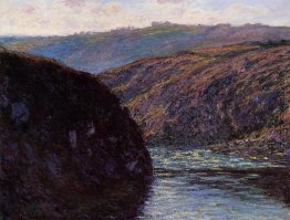Tal der Creuse, Nachmittag Sonnenlicht Tal der Creuse, Nachmittag Sonnenlicht