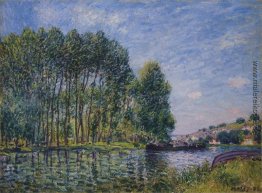 Frühling auf dem Loing Fluss Frühling auf dem Loing Fluss