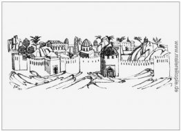 Illustration auf ein Gedicht von Firdausis "Shahnameh" Illustration auf ein Gedicht von Firdausis "Shahnameh"