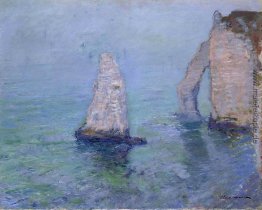 Die Rock-Nadel und Porte d'Aval, Etretat Die Rock-Nadel und Porte d'Aval, Etretat