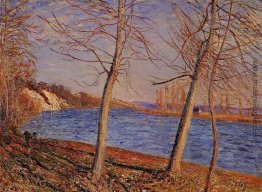 Riverbank an Veneux Riverbank an Veneux