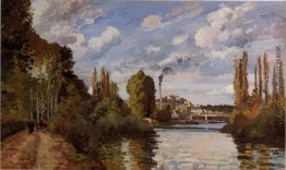 Riverbanks in Pontoise Riverbanks in Pontoise