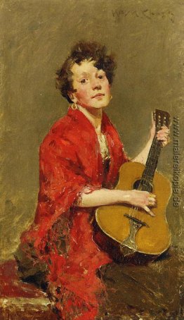 Mädchen mit Gitarre Mädchen mit Gitarre